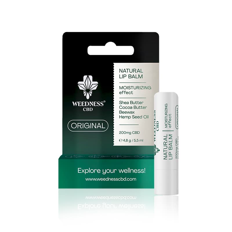 Balsamo Labbra Naturale Effetto Idratante 4% CBD